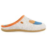 HOT POTATOES Women's Artane Slipper, Grey, 4 UK