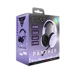 STEALTH PANTHER Lavender - Over Ear Gaming Headset PS4/PS5, XBOX, Switch, PC with Flexible Mic, 3.5mm Jack, 1.5m Cable, Lightweight, Comfortable and Durable