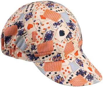 Tough Workwear Welding Cap - 100% Cotton Durable Welding Caps for Men - - Welder Hats- Weld Caps - Sweat Wicking Liner