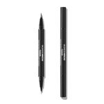 Thicker Brow Pen Duo, Dual Ended Pen Micro Tip & Classic Tip, Smudge Proof, Water Resistant, Vegan & Cruelty Free (Brunette)
