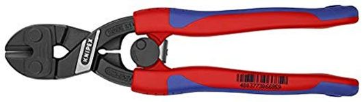 Knipex 71 12 200 Comfort Grip High Leverage Cobolt Cutters with Spring