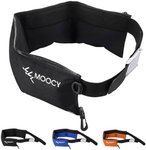 MOPHOEXII 4 Pocket Zippered Scuba Weight Belt-Diving Weight Belt with Release Buckle-fit for Waist 30" to 50"