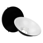 Fotodiox Pro Beauty Dish 22" Kit with Honeycomb Grid and Speedring for Bowens Gemini Standard, R, RX Strobe and more