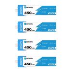 BETAFPV 4pcs BT2.0 450mAh 1S Battery 3.8V 30C/60C FPV Lipo with BT2.0 Connector for FPV Tiny Whoop 1S Brushless Whoop Drone like Meteor75 Cetus Pro FPV Kit Cetus X FPV Kit