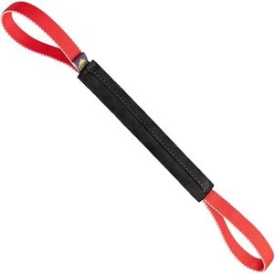 Viper Advanced Bite Tug Toy with Two Handles – 12in | Durable & Interactive Tug for Puppy Training & Professional Use | Jute, Leather, French Linen or Extra Strength Jute