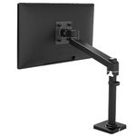 Ergotron – NX Single Monitor Arm, VESA Desk Mount – for Monitors Up to 34 Inches, 0 to 18 lbs – Matte Black