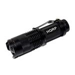 HQRP Powerful 365nm 3 Watt LED Flashlight Blacklight for Rocks/Stones Illumination, Uranium Glass/Vaseline Glass Detection