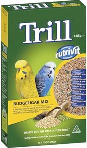 Trill Budgerigar Seed Mix Bird Food 1.8 kg