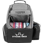 Dynamic Discs Trooper Disc Golf Backpack | Heather Gray | Frisbee Disc Golf Bag with up to a 25 Disc Capacity | Introductory Disc Golf Backpack | Lightweight and Durable…