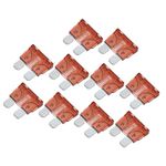 Hihaha Blade Style Fuses 40A Blade Style Fuses Replacement/Rear for Car/Durable / 10pcs Orange