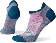 Smartwool SW001668052M Women's Run Zero Cushion Low Ankle Socks Medium Gray M