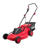 Balwaan Krishi Electric Lawn Mower |1800W Heavy Duty Electric Grass Cutter Machine | 16 Inch Lawn Mower for Garden & Home | 40L Grass Catcher | Lawn Turf Cutter, 12 Months Warranty | LME-230