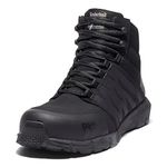 Timberland mens Mid Composite Safety Toe Radius CT, Black: Black, 9.5 Wide US