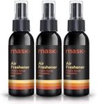 Mask - Air Freshener Spray, Odour Eliminator for Strong Odour, Pet Odour Eliminator, Travel Size - Long Lasting Air Freshener for Home, 100ml, Maple Syrup Pancakes, Pack of 3