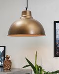 Homesake Metal "Nautical Barn Pendant Light Retro Pendant Light 16" Large Dining Island Light Dome Shape Ceiling Chandelier (Inverted)