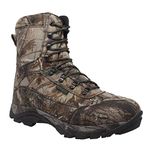 Adtec Men's 11" Leather Boots: Waterproof for Hunting, Fishing, Hiking or Outdoors 600g, Camo, 8 M US