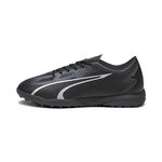 PUMA Men's Ultra Play TT Soccer Shoe, Black-Asphalt, 10 UK