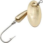 Panther Martin PMAGSH_2_ All Single Hooks Teardrop Spinners Fishing Lure - All Gold - 2 (1/16 oz)