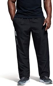 canterbury Men's Open Hem Stadium Pants, Black/White, Small UK