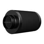 TerraBloom 4" x 16" Carbon Filter for Grow Tent - 46mm Charcoal Carbon Air Filter - Maximize Airflow with 350 CFM - Premium Carbon Air Filter & Charcoal Filter for Homes & Commercial Applications