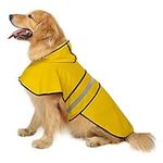 HDE Dog Raincoat Hooded Slicker Pon