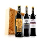 Virgin Wines - Classic Rioja Red Wine Trio in Wooden Gift Box - 3 Bottles (75cl)