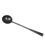 ZhenSanHuan Chinese Traditional Handmade Iron Spatula & Ladle Wok Tool Set,Long Wok Utensils (Ladle)