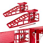 Arebos XXL Car Ramp | Lifting Platform | Car Ramp | 245 mm drive-up width | Drive-up ramp | Lifting Platform | Height Adjustable 2 T | (Set of 2)