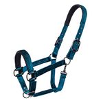 Nobleza Horse Headcollar, Fully Adjustable, Training Halter, Horse Equestrian Halters & Headcollars, Green