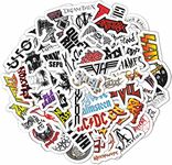 GM3E New 113Pcs Heavy Metal Band Stickers, Metal Stickers, Heavy Metal Gifts for Men and Women, Rock Stickers, Waterproof Stickers, Guitar Stickers, Music Stickers…