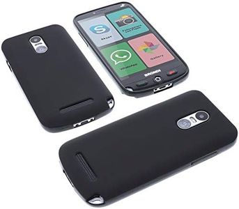 foto-kontor Custodia per cellulari Brondi Amico Smartphone 4G in Gomma TPU di Colore Nero (esclusivamente per la Versione 4G)