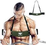 Heavy-Duty Arm Blaster Body Building Bomber Bicep Curl Triceps Muscle Fitness UK (Green)