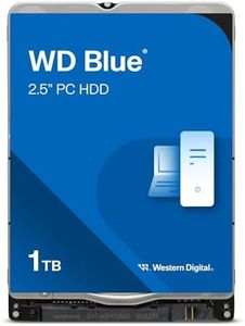 Western Digital 1TB WD Blue Mobile Hard Drive HDD - 5400 RPM, SATA 6 Gb/s, 128 MB Cache, 2.5" - WD10SPZX