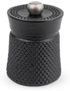 PEUGEOT - Bali 8 cm Pepper Mill - Classic Grind System - Cast Iron - Lifetime Guaranteed Mechanism - Made in France - Black Colour
