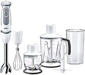 Braun MQ 5245 - MultiQuick 5 Vario Hand Blender With Attachments - 1000 Watt - White