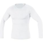 GORE WEAR Men's Breathable Long-sleeved Undershirt, Multisport Base Layer, White, M