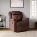 ZUEDA Motorized Recliner in Fabric Specially for Senior Citizens with Push Button