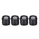 Boat Scupper Stoppers, 4pcs Kayak Marine Scupper Plugs Bungs for Kayak Canoe Boat Drain Holes Plugs Replacement