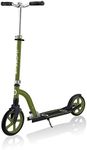 Globber NL Series 2-Wheel Kick Scooters for Kids, Teens and Adults, Foldable Kick Scooter for Ages 8-14+, Foldable Kick Scooter for Transportation & Storage, Big Wheel Scooter with Adjustable T-Bar