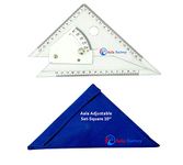 Aala Adjustable Set-Square 3 Side Marking and Measuring Device Size (10 inches or 25 cm)