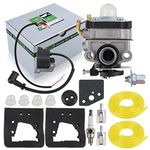 partszen Carburetor for FG100 Tiller GX31 GX22 Engine String,16100-ZM5-A95 16100-ZM5-846 16100-ZM5-A93 16100-ZM3-843 16100-ZM5-845 Trimme String Trimmer