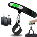 VOXXU Precise Digital Luggage Scale with 110lb/50Kg Capacity – Portable Suitcase Weighing Scales | Accurate Luggage Scales for Suitcases | Heavy Duty Weighing Scales for Luggage | Travel Accessories