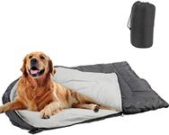 Sparkfire Dog Sleeping Bag, Waterproof Travel Large Portable Dog Bed with Storage Bag for Indoor Outdoor Warm Camping Hiking Backpacking