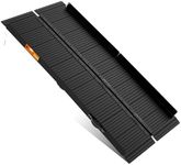 Black Aluminum Ramp 6FT, With Non-Slip Surface Wheelchair Ramp, Folding Portable Wheelchair Ramps for Home Steps,Scooter Ramp for Car, Stairs, Doorways, Curbs, 800 LBS Weight Capacity, 28.3" W x 72" L