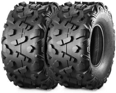 MaxAuto 23x11-10 Sport ATV Tires 23x11x10 UTV Tires 23-11-10 Off Road Tire, 6Ply Tubeless All Terrain Tire, 2 Pack