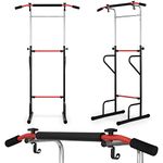 NEO SPORT NS-300 Freestanding Pull-Up Bar for Pull-Ups, Strength Training, Made of Reinforced Steel, Height Adjustable, 146-215 cm, Width 108 cm, Length 70 cm, Load 100 kg