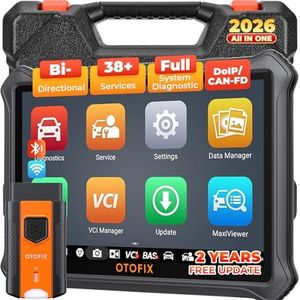 OTOFIX D1 Lite Bidirectional Scan Tool with 2-Year Updates, 2025 Newest All System Automotive Diagnostic Scanner, 38+ Reset Services, FCA AutoAuth, Active Test, CANFD&DOIP, Auto VIN