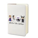 PLITI Villain Journal Notebook Evil Queen Gift Villains Fan Gift Bad Princesses Gift Chillin' Like A Villain Notebook (chillin' villain JNCA)