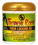 Bronner Brothers Tropical Roots Firm Locking Gel, 6 Fl Oz