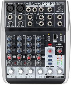 Behringer QX602MP3 Behringer XENYX QX602MP3 Premium 6-Input 2-Bus Mixer